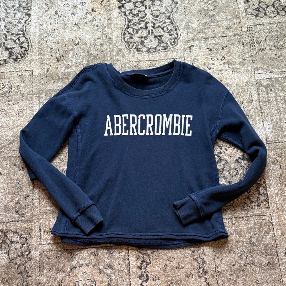 Abercrombie & Fitch Deep Blue Pullover